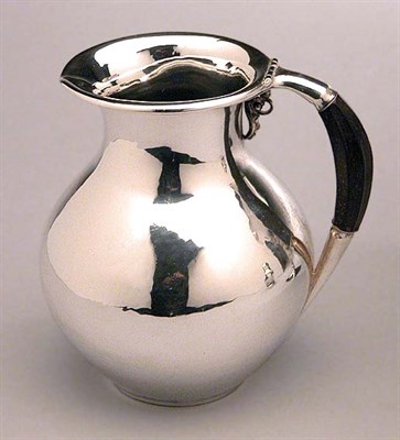 Lot 269 - Georg Jensen Sterling Silver and Stained Wood...