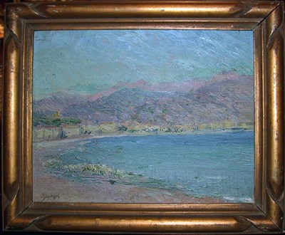 Lot 21 - Douhin French, 20th century VIEW OF NICE,...
