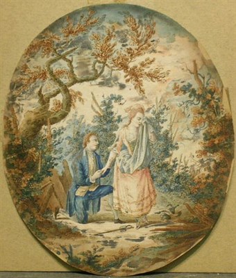 Lot 4011 - French School 18th Century BEGGING FOR...