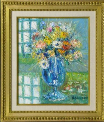 Lot 5 - Yolande Ardissone French, b.1927 FLEURS DEVANT...