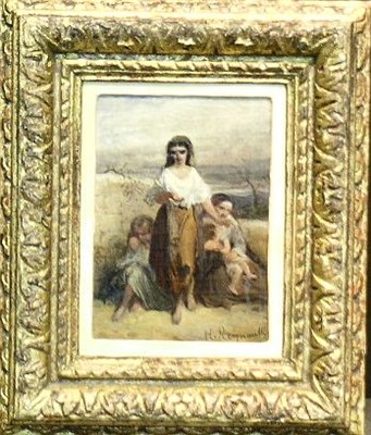 Lot 44 - H. Reynault French, 19th century MENDICANTS...