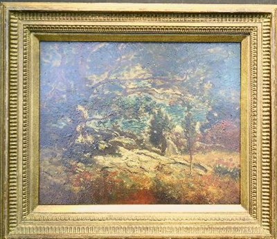 Lot 48 - Jules Dupre French, 1811-1889 TREES -...