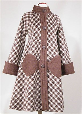 Lot 3525 - Pierre Cardin Bias Swing Coat French, late...