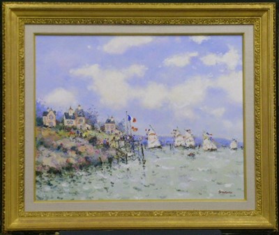 Lot 89 - Jean Pierre Dubord French, b.1949 LA SORTIE...