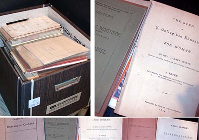 Lot 165 - [BOOKS] Approximately 100 pieces of American...