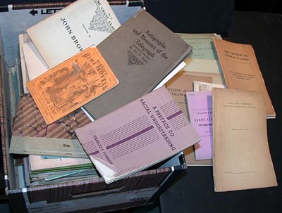 Lot 162 - [BOOKS] Approximately 100 pieces of printed...