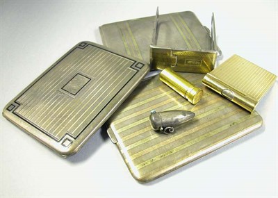 Lot 408 - Group of Assorted Silver, Gold and Metal Items