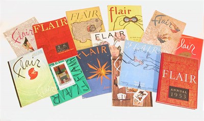Lot 3850 - Set of Flair Magazines and 1953 Annual...