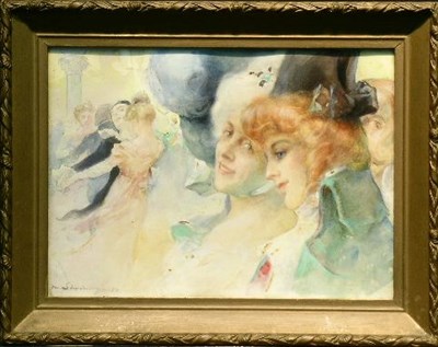 Lot 74 - Michel Simonidy Rumanian, 1870-1933 LE BAL...