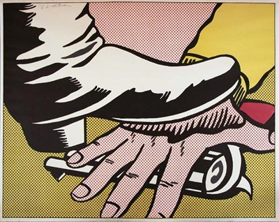 Lot 1257 - Roy Lichtenstein FOOT AND HAND (CORLETT II.4)...