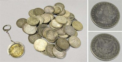 Lot 205 - Group of Assorted US Silver Dollars