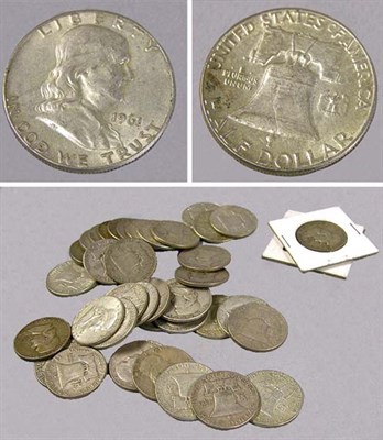 Lot 206 - Group of Assorted US Silver Dollars
