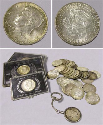 Lot 207 - Group of Assorted Silver Kennedy Half Dollars