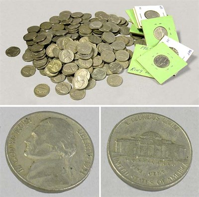 Lot 214 - Group of US Nickels