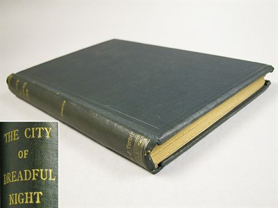 Lot 1153 - THOMSON, JAMES The City of Dreadful Night and...