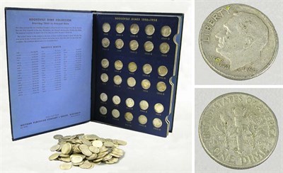 Lot 215 - Group of Assorted Silver US Dimes