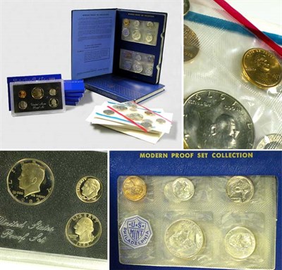Lot 216 - Group of Assorted US Proof and Mint Sets