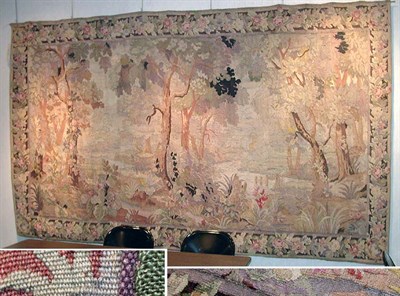 Lot 532 - Jacquard Loom Verdure Tapestry Continental,...
