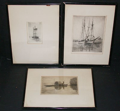 Lot 128 - Margaret M. Kilburn OYSTER BOATS; AT DOCK;...