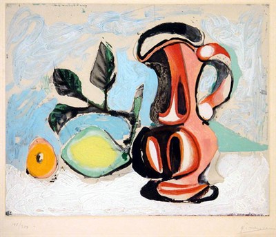 Lot 1296 - After Pablo Picasso NATURE MORTE AU CITRON ET...