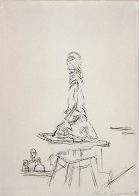 Lot 1208 - Alberto Giacometti STUDIO WITH TURNTABLE (LUST...