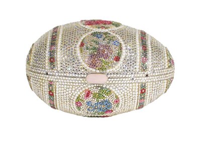 Lot 3706 - Judith Leiber Egg Minaudiere American, 1970s...