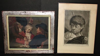 Lot 113 - After Lorenz Haid [BOY HOLDING BEADS]...