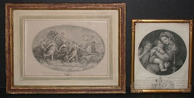 Lot 95 - After Guido Reni AURORA Stipple engraving by W....