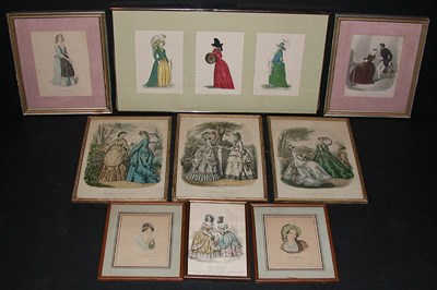 Lot 121 - Leroy, publishers LA MODE ILLUSTREE Three hand-...