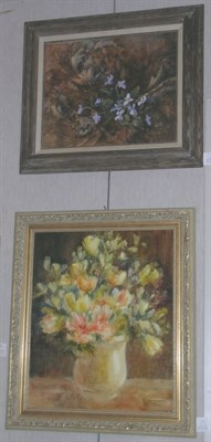 Lot 63 - Margaret Potter American, 20th century FLORAL...