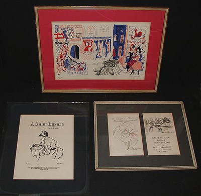 Lot 140 - Maurice Utrillo SOIREE DE GALA AU PROFIT DE...