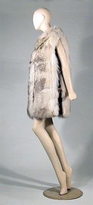 Lot 3576 - Hermes Lynx Tabard Vest French, 1970s Thigh...