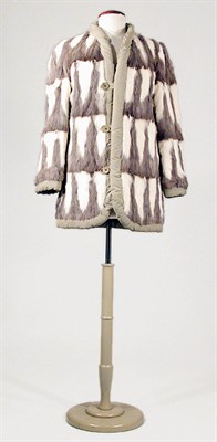 Lot 3577 - Hermes Reversible Quilted and Fur Jacket...
