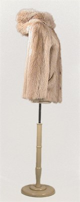 Lot 3580 - Hermes Nutria Fur Hooded Jacket French, 1970s...