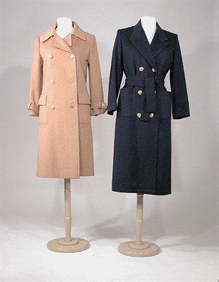 Lot 3581 - Two Hermes Cashmere Coats French, 1970s The...