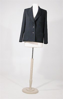 Lot 3574 - Hermes Navy Cashmere Blazer French, 1970s Semi...
