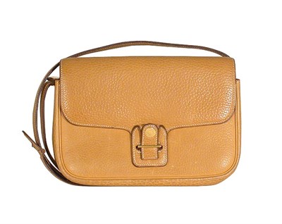Lot 3729 - Hermes Gold Calfskin Twiny Bag Curvilinear...