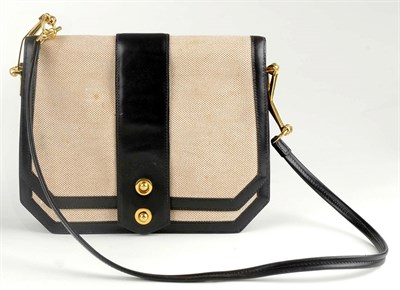 Lot 3731 - Hermes Toile H-Canvas Corienth Bag The...