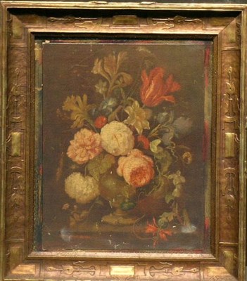 Lot 2007 - Follower of Blin de Fontenay FLORAL STILL LIFE...