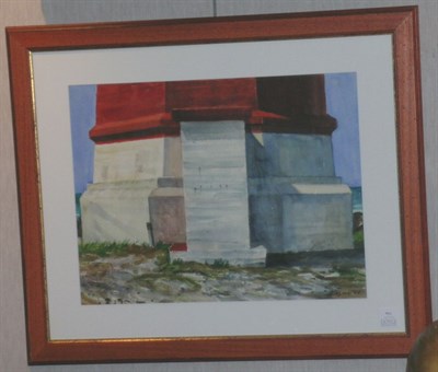 Lot 90A - Stephen Kuzma American, b.1933 LIGHTHOUSE...