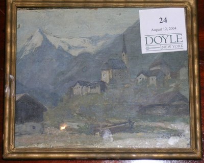 Lot 24 - Franz Erler Austrian, 1883-1942 HEILIGENBLUT...