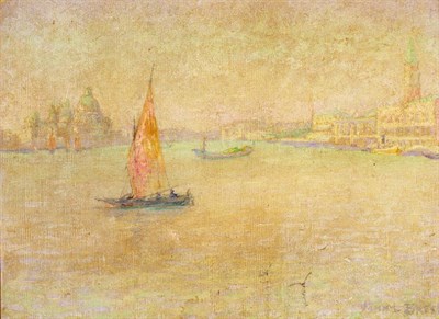 Lot 229 - John Leslie Breck 1860-1899 VENETIAN LAGOON...
