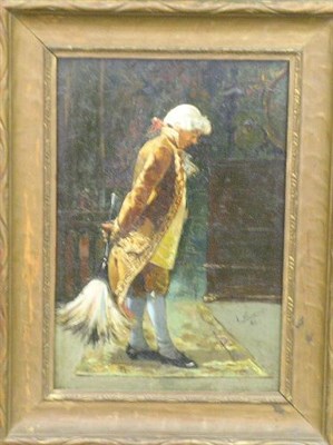 Lot 7 - J. Navarro Spanish, 19th century A MOMENT'S...