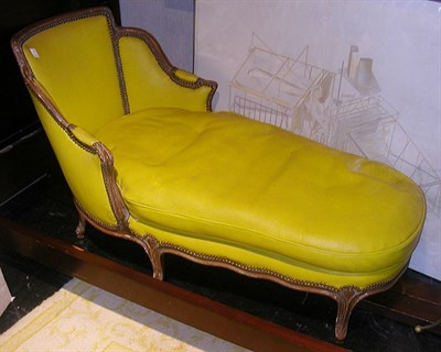 Lot 187 - Louis XV Style Painted Chaise