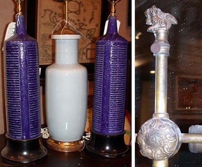 Lot 304 - Three Asian Lamps