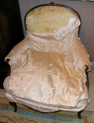 Lot 310 - Louis XV Style Walnut Bergere