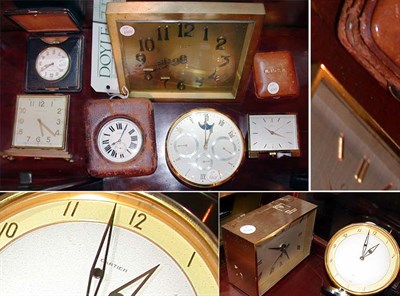 Lot 315 - Group of Eight Clocks and Watches
