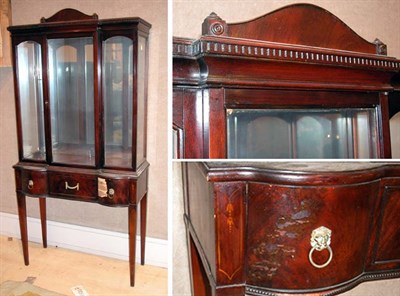 Lot 316 - Georgian Style Mahogany Vitrine