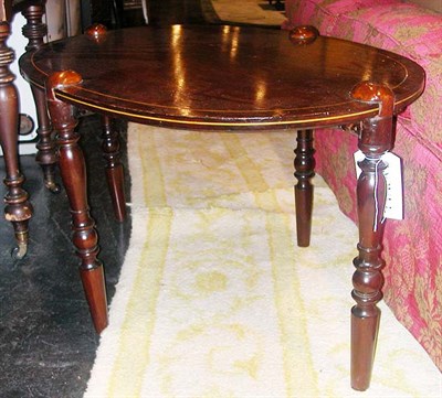 Lot 215 - Georgian Style Mahogany Oval Low Table