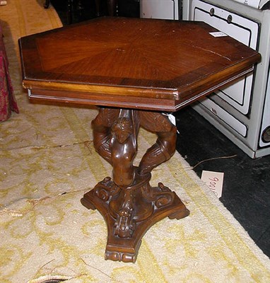 Lot 224 - Renaissance Revival Octagonal Low Table